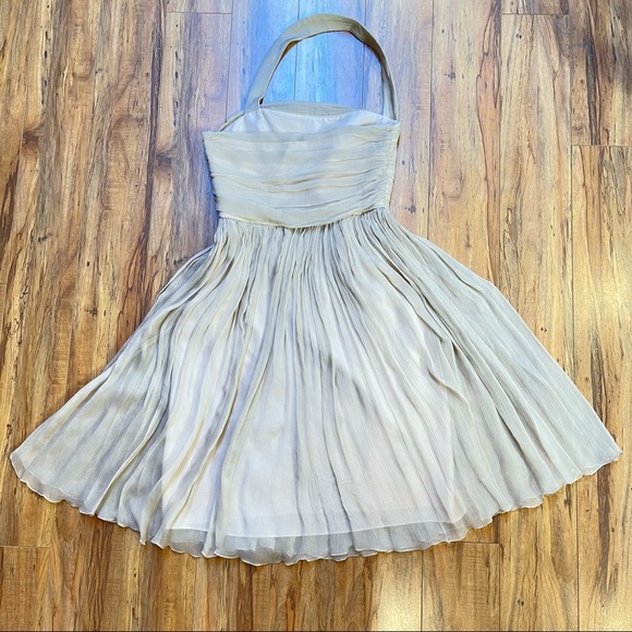 Rare FENDI Couture Runway 100% Silk Greek Goddess Dress Size 38/XS - Picture 14 of 16